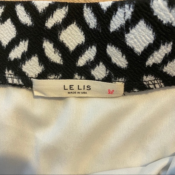 Black and White Le Lis Skirt Stitch Fix - Picture 4 of 5
